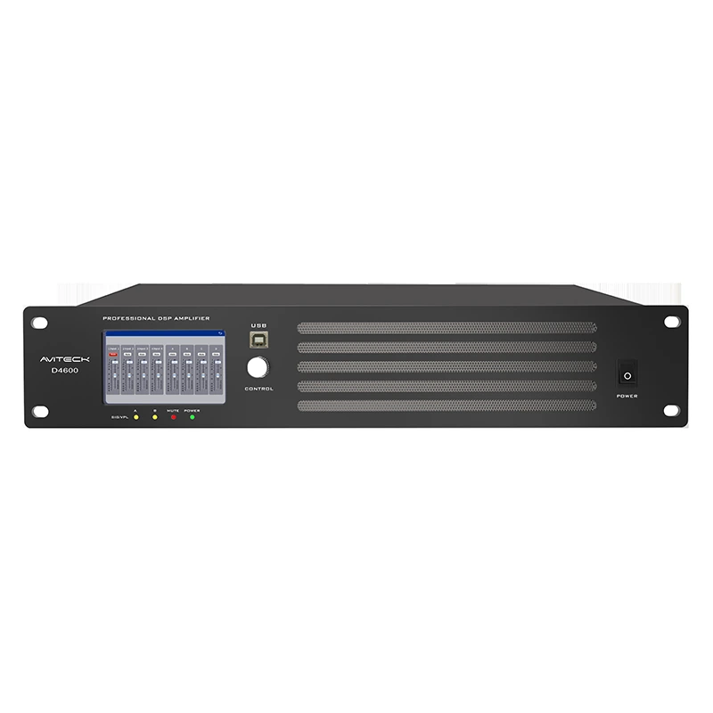 4 Ch 600W Dante DSP Whatunga Te mana hiko